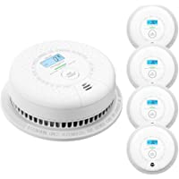 X-Sense Detector de CO con Pantalla Digital- Detector de monóxido de Carbono- con una Vida útil de 10 años- batería…